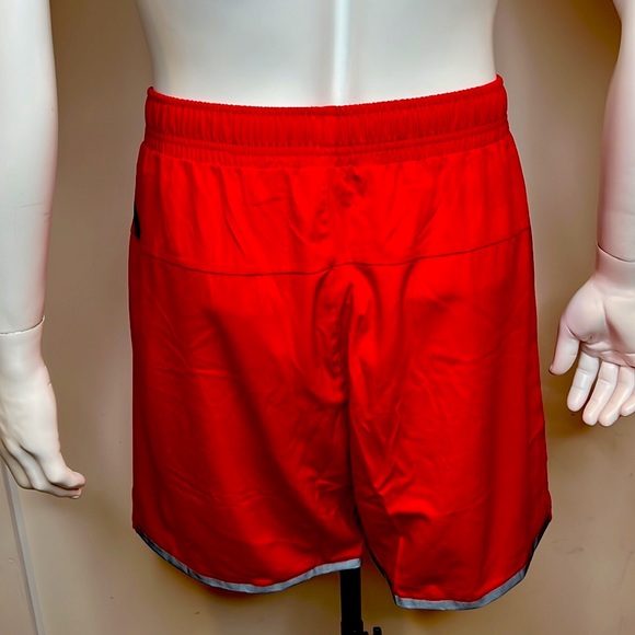 SPYDER MEN'S ACTIVE WEAR, SWIMSUIT OR WORKOUT SHORTS RED RXTRA LARGE, 2 POCKETS - Picture 4 of 14